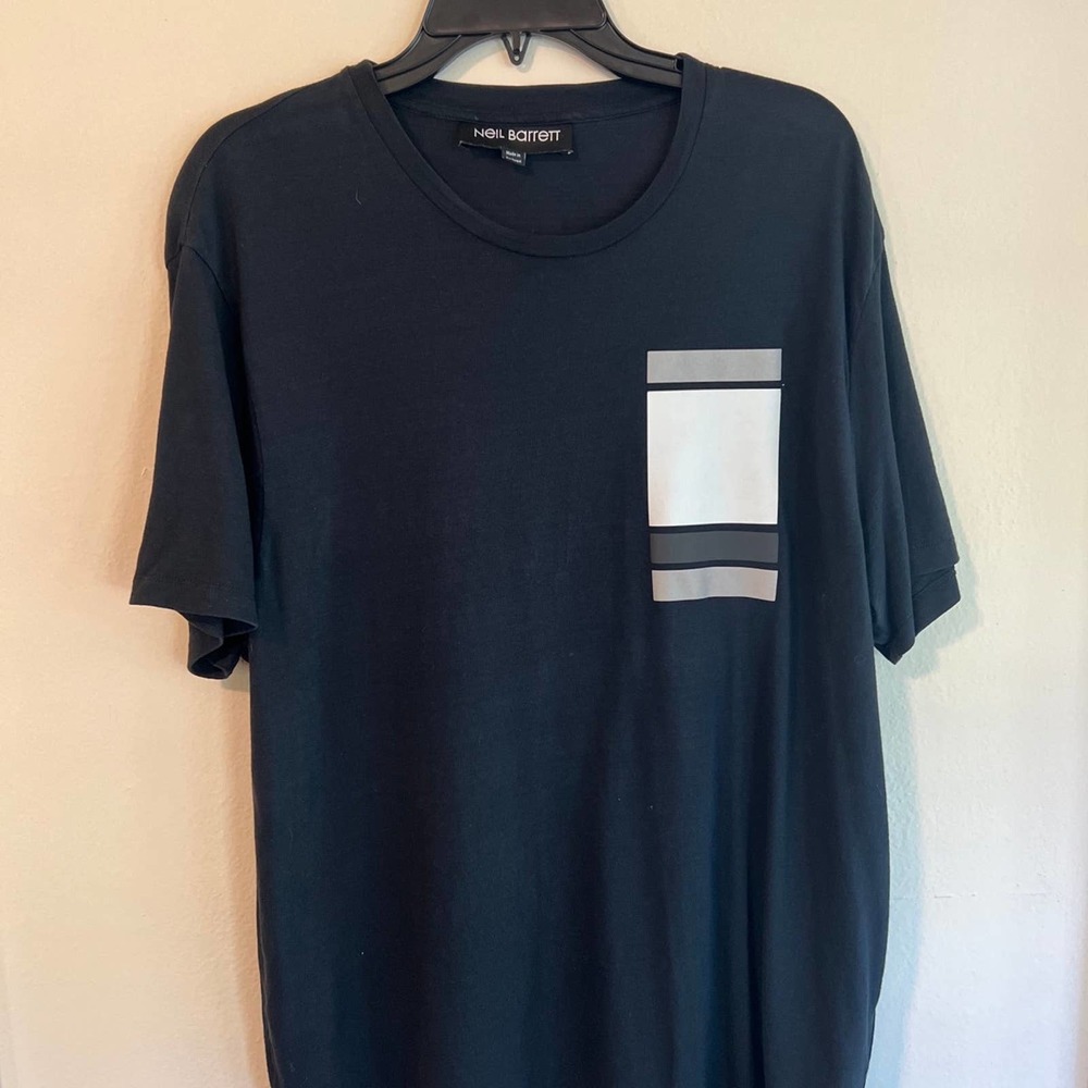 Barely worn Neil Barrett 3M square tee (large; hard to find!)